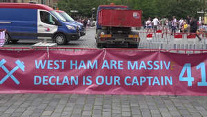 West Ham fans prepare for first European final since 1976