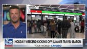 Travel expert Lee Abbamonte suggests leaving at off-peak times and getting to the airport early as 3.4 million people are expected to fly this weekend.