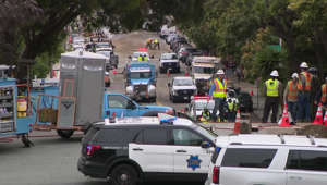 Raw video: Scene of gas leak, water main break in San Francisco Duboce Triangle neighborhood