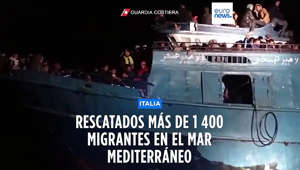Italia | Más de 1 400 migrantes son rescatados en el mar Mediterráneo en tres días