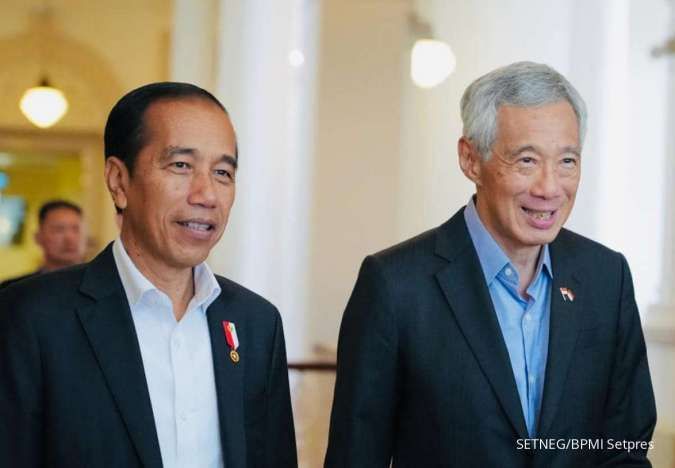presiden jokowi bertemu perdana menteri singapura, ini yang dibahas