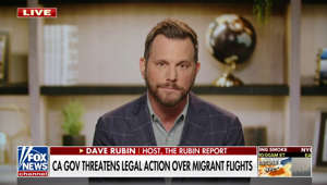 Dave Rubin, host of 'The Rubin Report,' weighs in on the growing feud between Gov. Gavin Newsom and Gov. Ron DeSantis over migrant flights.