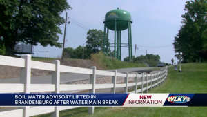 Water boil advisory lifted in Brandenburg, Kentucky, as state of emergency expires