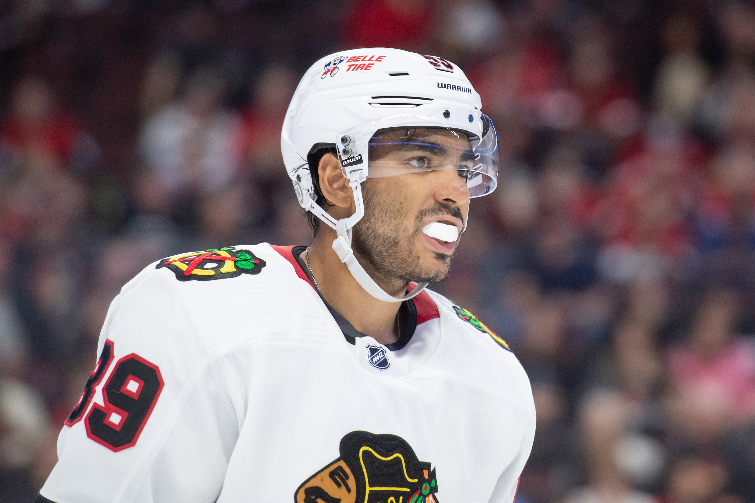 blackhawks re-sign veteran forward to two-year contract