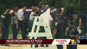 Crews rescue juvenile from deep end of pool