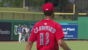 Justin Crawford, son of former Rays' star, thriving with Threshers