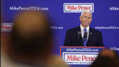 Pence hits Trump during campaign launch: He ‘should never’ be president again