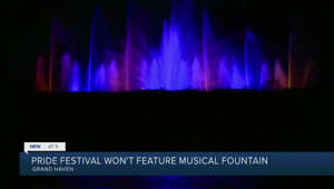 Pride festival won't feature musical fountain