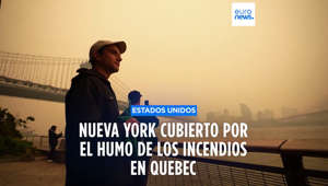 El humo de los 140 incendios históricos que devastan la provincia canadiense de Quebec ha disparado las alertas por mala calidad del aire en todo el noreste de Estados Unidos. Nueva York sufre las consecuencias.