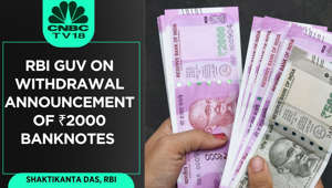 RBI Guv On Withdrawal Announcement Of ₹2000 Banknotes | RBI Policy | Shaktikanta Das | CNBC TV18