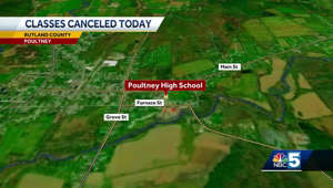 Classes cancelled at Rutland County school Thursday
