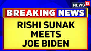 United Kingdom PM Rishi Sunak Meets US President Joe Biden in Washington | English News | News18