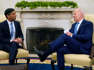 Biden hosts UK Prime Minister Rishi Sunak at White House