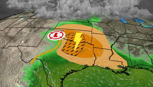 Severe Storms With Large Hail Possible To Start Weekend