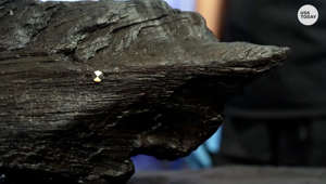 Experts say this uncovered chunk of carved wood is 2,000 years older than Stonehenge