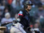 Miami Marlins second baseman Luis Arraez has been flirting with a .400 batting average. (Godofredo A. Vásquez/AP)