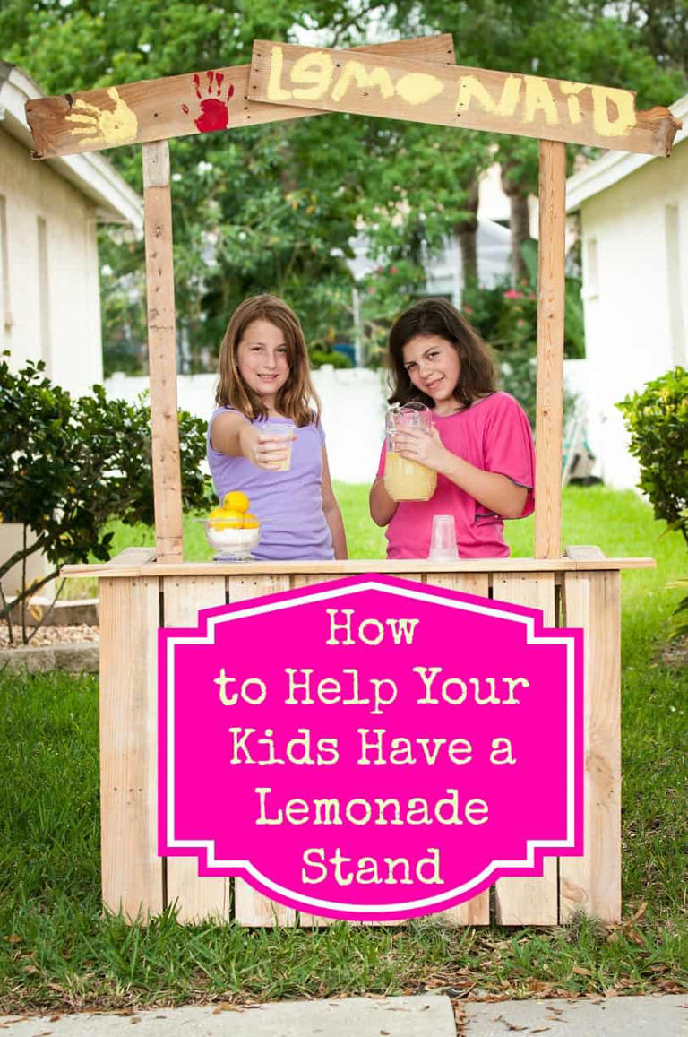 Do your kids want to try out their business skills and earn a little bit of money too? Here is how to help your kids have a lemonade stand.