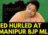 Manipur Violence | IED Hurled At Manipur BJP MLA Soraisam Kebi Devi's Residence | English News