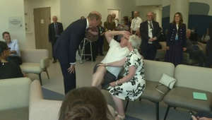 You're a tall bugger, aren't you?: Wills meets witty hospital patient