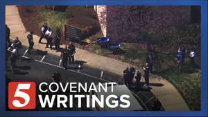Parents of Covenant shooter to hand over writings to victim's families