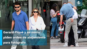 El exfutbolista y su novia pidieron una orden de alejamiento en contra del paparazzi Jordi Martín, quien desde hace años le ha dado seguimiento a la vida de Shakira