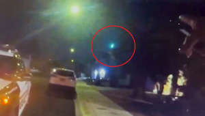 Las Vegas cops spot UFO before resident reports seeing 'non-human' beings