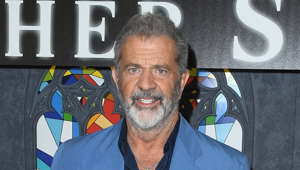 Mel Gibson is pictured on April 01, 2022 in West Hollywood, California. The actor and filmmaker has been linked to a docuseries on child trafficking.