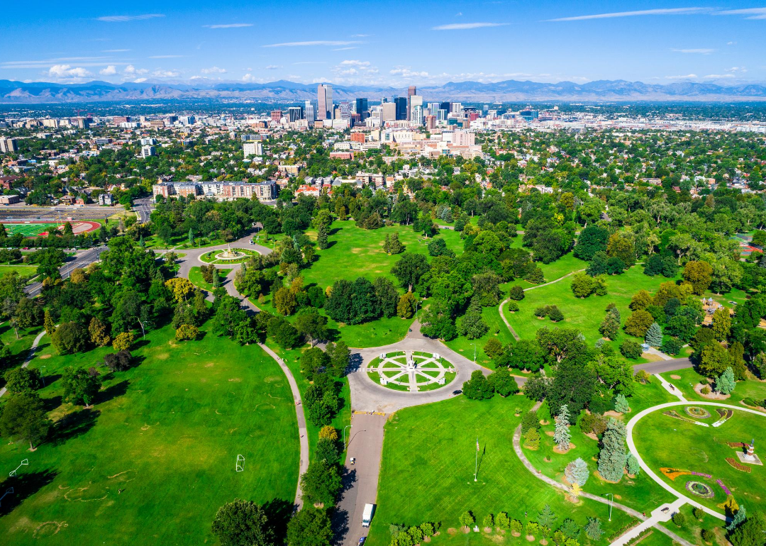 <p>- Population: 2,843<br> - Location: Suburb of Denver, CO<br> - National rank: 35</p>  <p>The quiet Denver suburb of Holly Hills affords its residents modest home prices, good schools, and a small neighborhood vibe just 15 minutes from downtown Denver. This kind of proximity gives the people living here access to as much or as little hubbub as they like, with cultural events, outdoor activities, restaurants, and educational centers galore.</p>