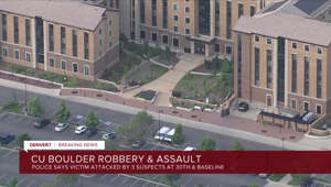 CU Boulder Police search for suspects in robbery Friday morning
