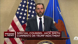 Special Counsel Jack Smith comments on Trump indictment
