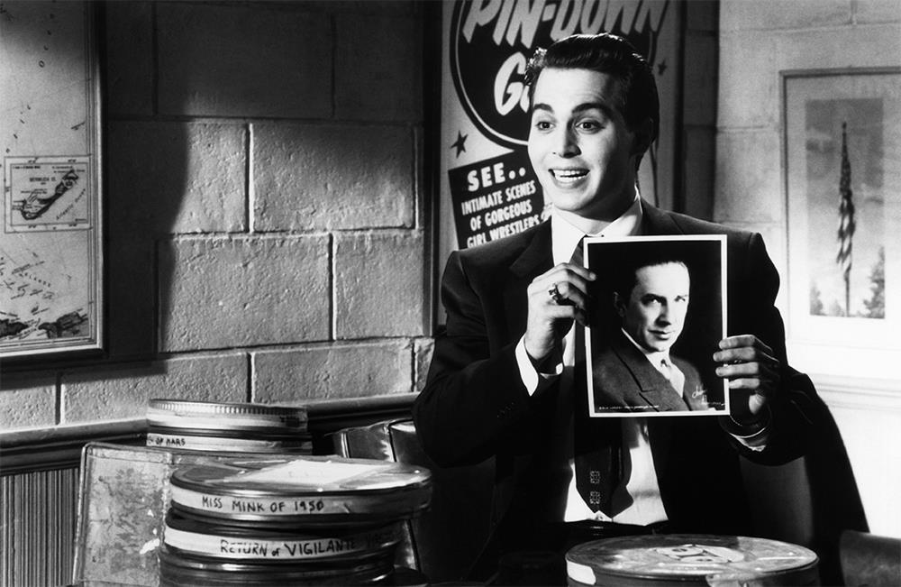 <p>1994’s ‘Ed Wood’ reunited Johnny and Tim Burton for a biographical comedy-drama about the director behind films like ‘Plan 9 From Outer Space,’ ‘Glen Or Glenda,’ and ‘Bride of the Monster.’ Though it was a box-office flop, it was met with critical acclaim, as a 33-year-old Johnny showed his talent for acting in the film.</p>
