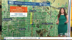 Valley roads to be impacted by construction this weekend