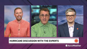AccuWeather's Adam Del Rosso is joined by AccuWeather Lead Hurricane Expert, Dan Kottlowski, and AccuWeather Chief Meteorologist, Jon Porter, in a two-part discussion about hurricanes.