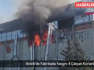 İkitelli'de Fabrikada Yangın: 8 Çalışan Kurtarıldı