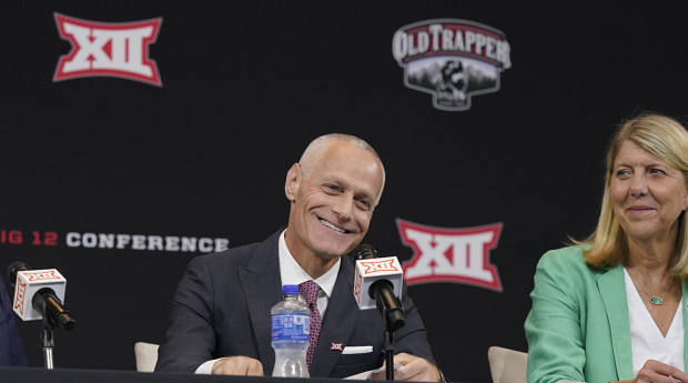 big 12 commissioner addresses reported visit to campus of potential new school