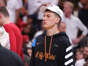 Miami Heat guard Tyler Herro looks on as his team plays the Denver Nuggets during the second half of Game 4 of the NBA Finals at Kaseya Center in Miami, Friday, June 9, 2023.