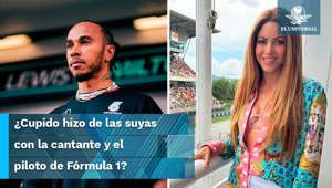 La revista "People" ha confirmado que la cantante colombiana está de romance con el piloto de Fórmula 1 Lewis Hamilton