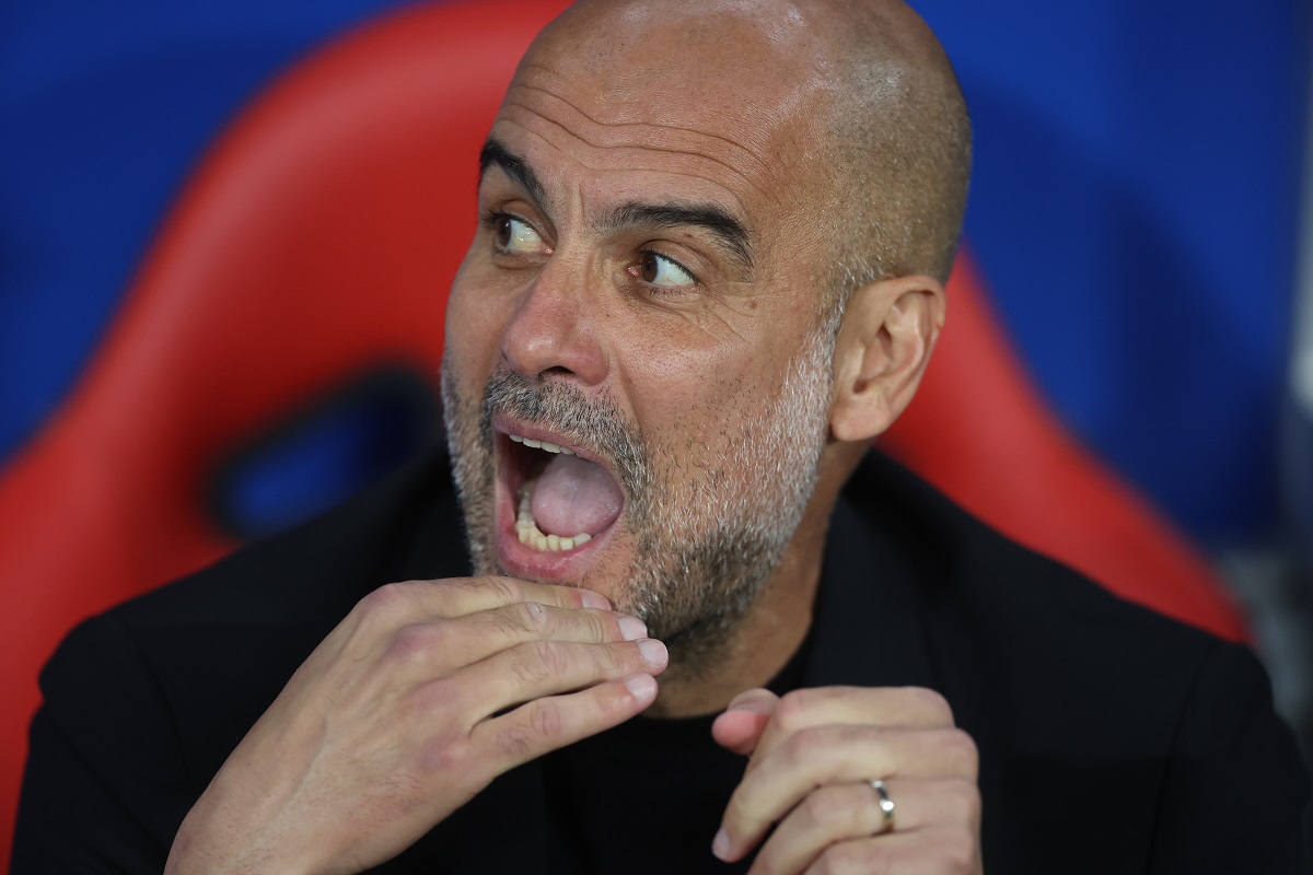guardiola wręcz wychodził z siebie. zobacz, co zrobił w finale ligi mistrzów