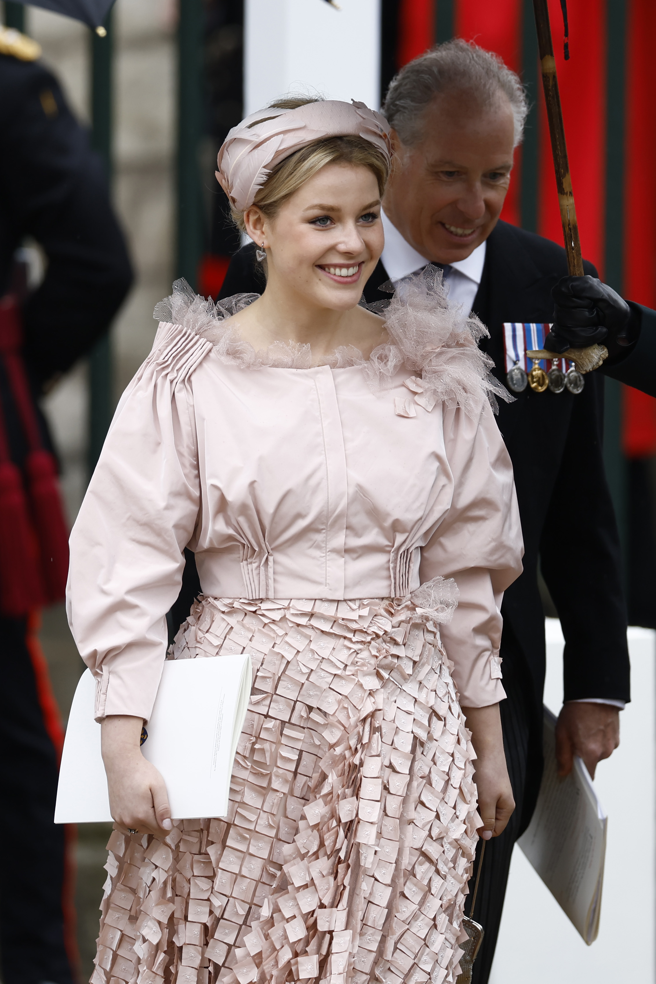 <p>The 27th person in line for the throne is David Armstrong-Jones's daughter, who's the granddaughter of Princess Margaret -- Lady Margarita Armstrong-Jones. In 2011 when Margarita was 8, she served as one of Princess Kate's bridesmaids.</p>