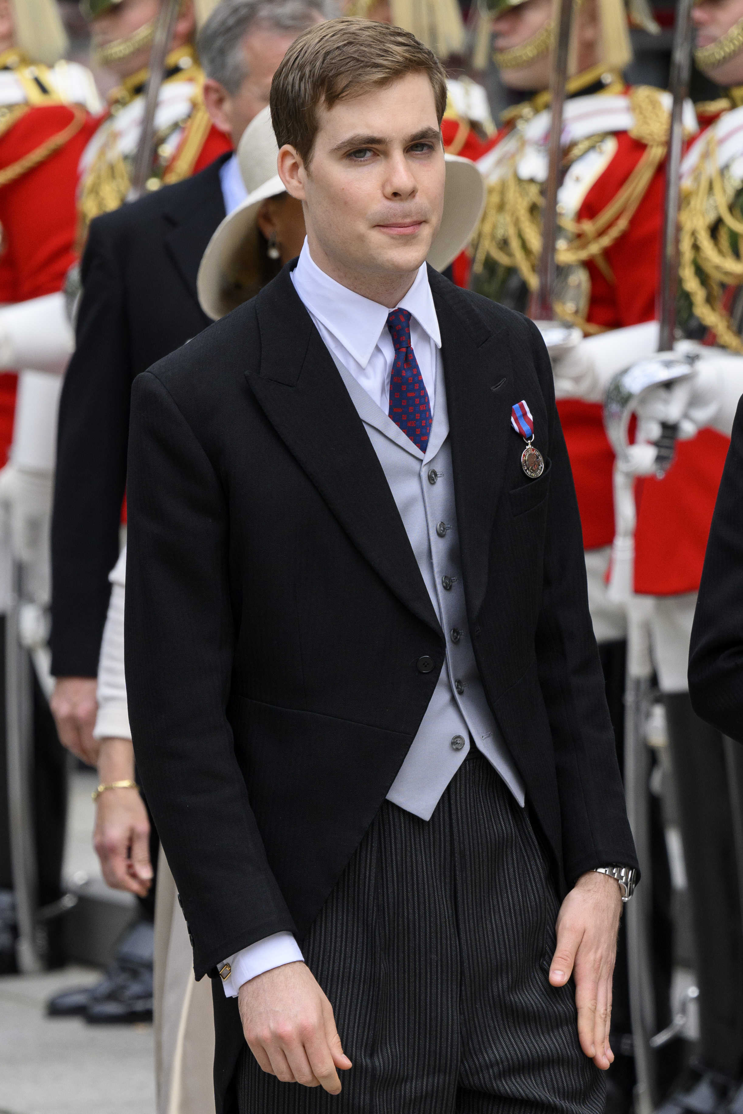 <p>In the 26th spot is David Armstrong-Jones's son, Charles Armstrong-Jones, Viscount Linley. A viscount is a nobleman who is one level below an earl and one above a baron. He is the only one of the late Princess Margaret's grandchildren who has a title.</p>