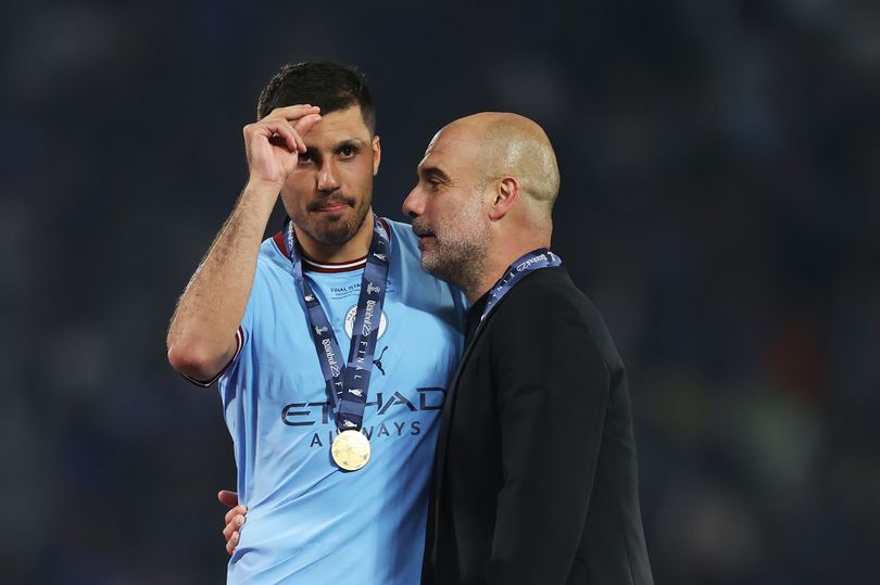 Rodri Recalls Moment He Had To Calm Pep Guardiola Down After Man City ...