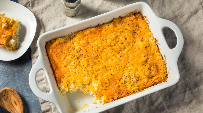 The Only Seasonings You Need For Delectable Hash Brown Casserole