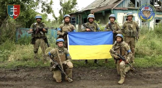 有關烏克蘭大反攻的最新捷報，烏克蘭目前已經解放了頓內茨克地區的村莊斯托羅熱夫（Storozheva）。   圖：翻攝自推特帳號 @NOELreport