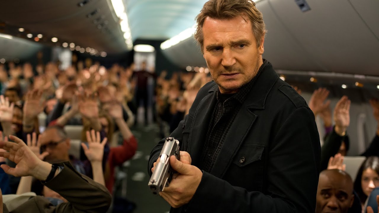 <p><a href="https://www.giantfreakinrobot.com/ent/liam-neeson-best-moments.html"><span>Liam Neeson</span></a><span> goes all-in with the action genre in </span><i><span>Non-Stop</span></i><span>. In this tense plane movie, Neeson is Bill Marks, an alcoholic Federal Air Marshall who is on a flight from New York to London. While on the flight, he begins to get text messages claiming someone on the flight will die every 20 minutes unless their financial demands are met. Time is short for Marks and the crew, especially when it appears that Marks is the one calling the murderous shots.</span></p>