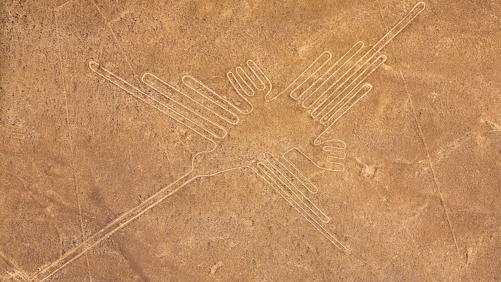 The purpose of the Nazca Lines, a series of geoglyphs in Peru, remains a mystery even today.