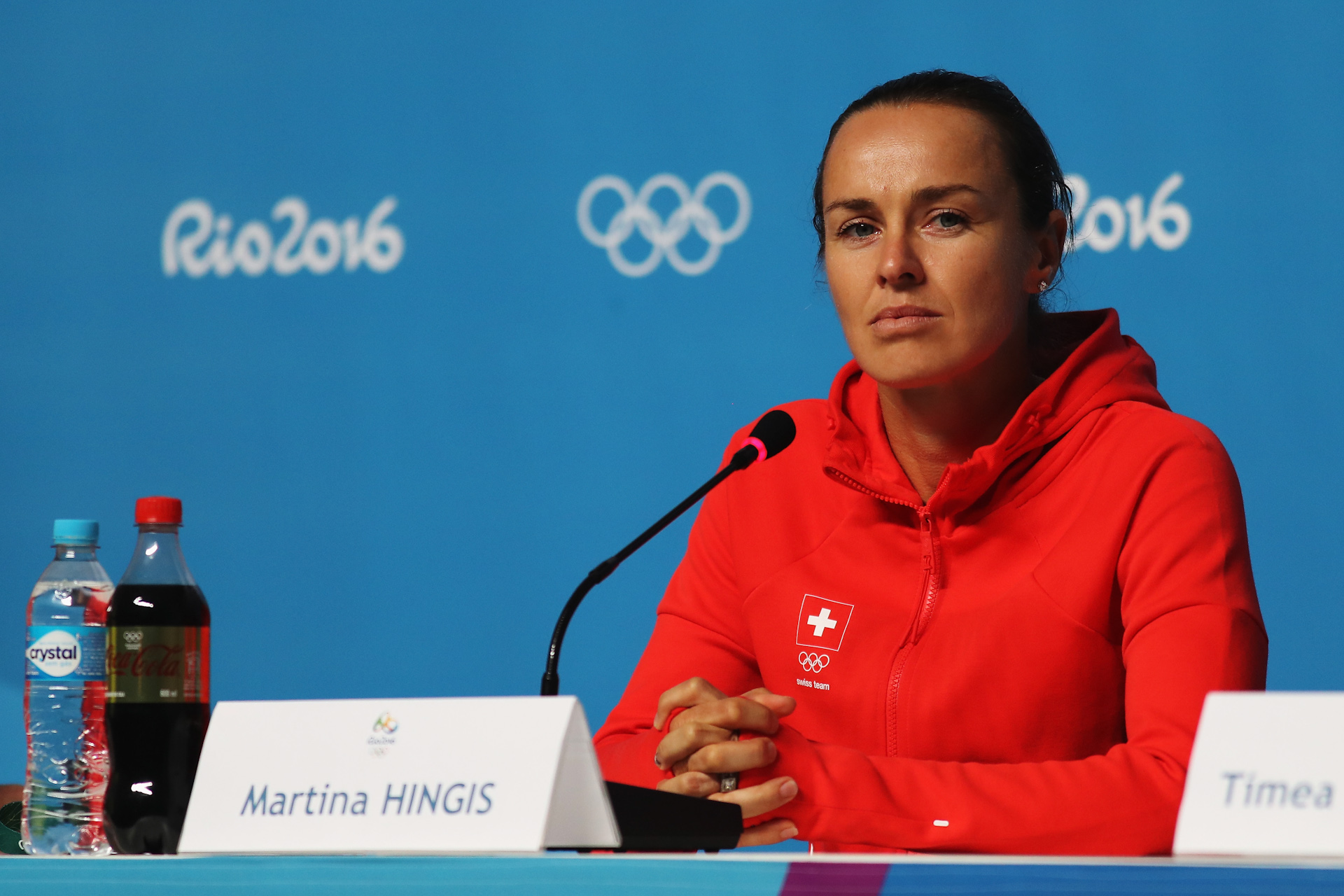 Martina Hingis admits mistake