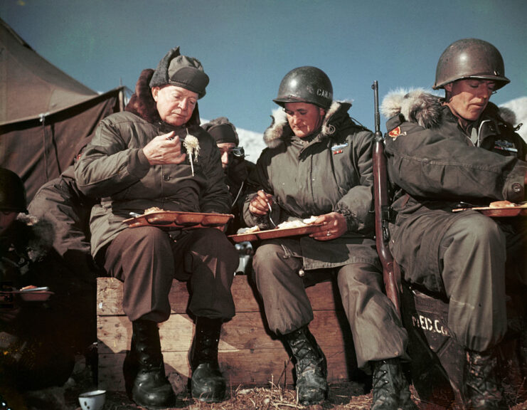 <p>Trust is the cornerstone of any relationship. Leaders build it within their teams by demonstrating reliability, understanding and transparency, fostering an environment where open communication and mutual respect thrive.</p> <p>Gen. <a href="https://www.warhistoryonline.com/world-war-ii/eisenhower-holocaust-remembrance.html" rel="noopener">Dwight D. Eisenhower</a> exemplified this trait, with his open communication and empathetic leadership style fostering a strong sense of trust among his troops during <a href="https://www.warhistoryonline.com/military-vehicle-news/vehicles-world-war-ii.html" rel="noopener">World War II</a>.</p>