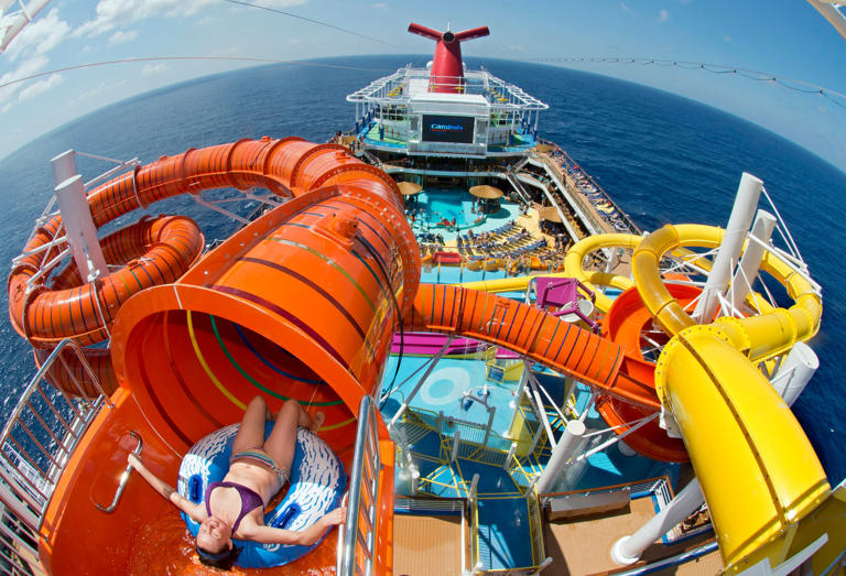 The 6 best cruise ship waterslides and watery fun zones