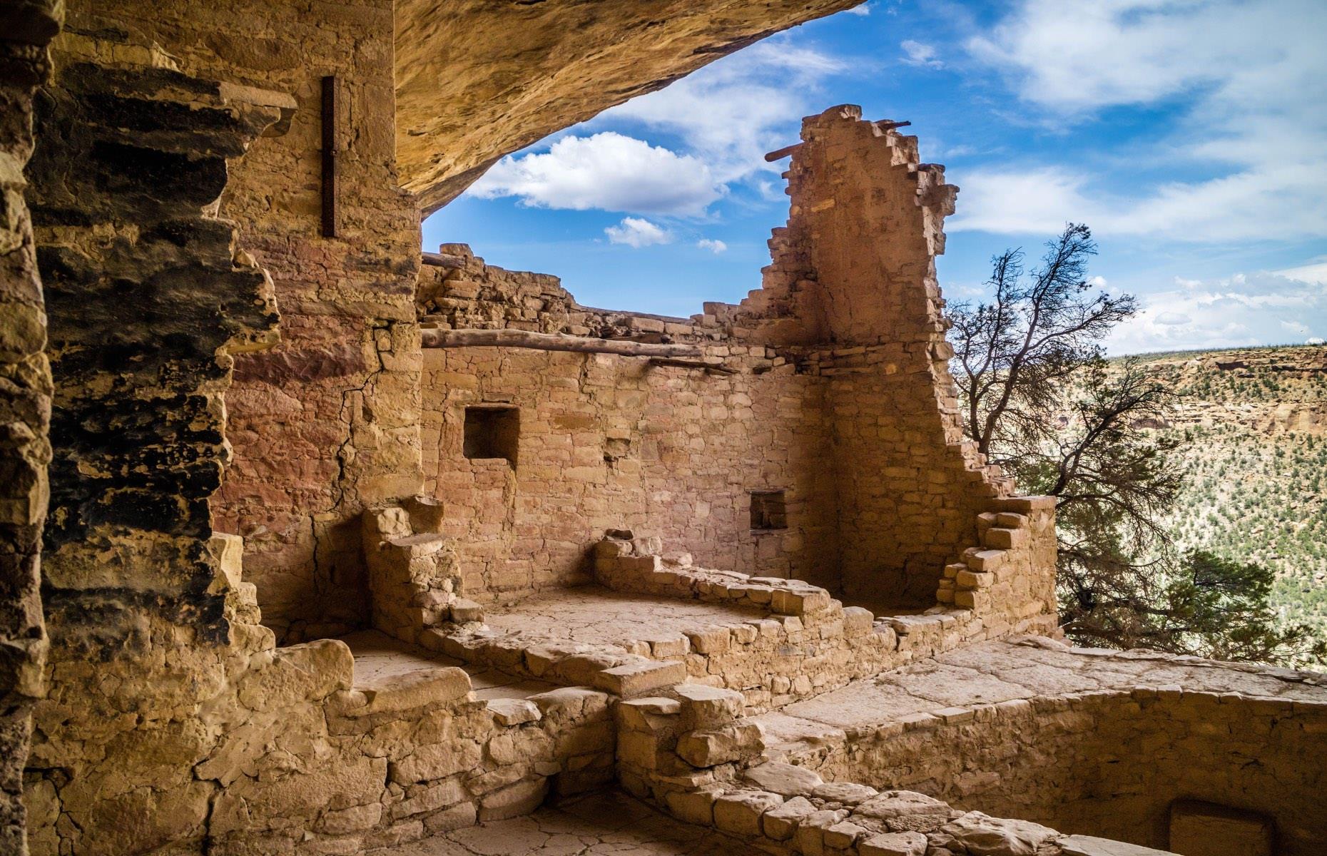 <p>Surprisingly, although the Cliff Palace is the park's biggest dwelling with 150 rooms, it's the modestly sized Balcony House (pictured) with just 38 rooms that's the most exciting to tour. Seeing it involves climbing a 32-foot-high (9.7m) wooden ladder and crawling through an 18-inch-wide tunnel. </p>  <p><a href="https://www.loveexploring.com/galleries/81788/the-best-views-in-the-world-but-only-for-the-brave?page=1"><strong>These are the world's best views, but only for the brave</strong></a></p>