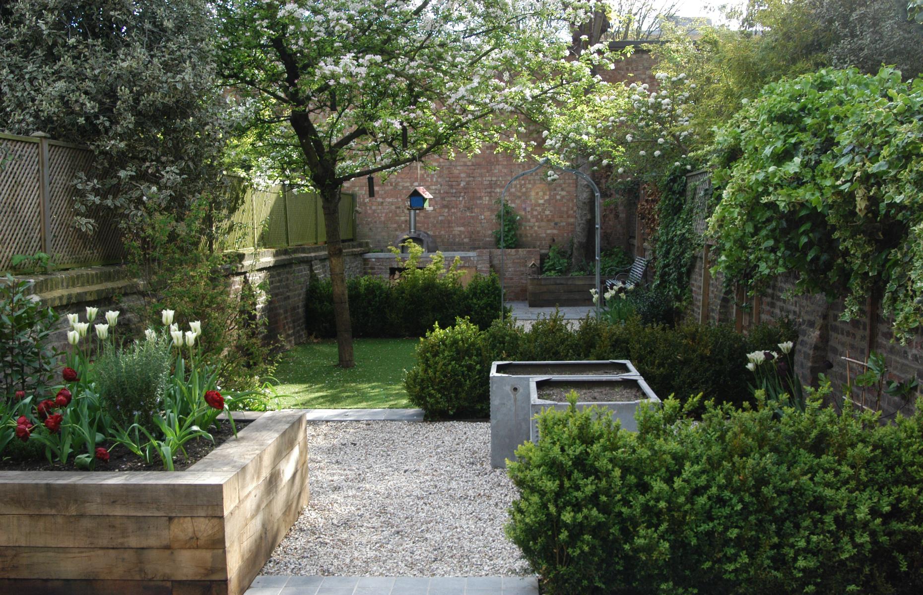 <p>If you are looking to redesign your garden and don’t foresee moving house again, do so with the longer term in mind. Incorporate slopes rather than steps, cut back on lawned areas, add easy-to-navigate pathways, spaces for seating and prioritise the area closest to the house, like this outside space by <a href="http://www.gardenbreeze.co.uk/" rel="nofollow">Breeze Garden Design</a>. Go for raised beds over conventional borders and favour evergreen planting schemes for long-lasting, low-maintenance annual greenery.</p>